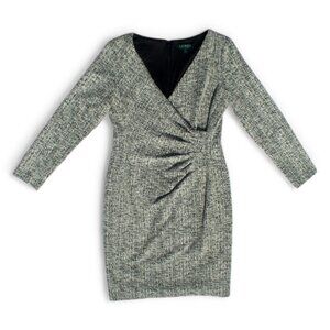 Ralph Lauren Long Sleeve Sheath Dress (Size 14)